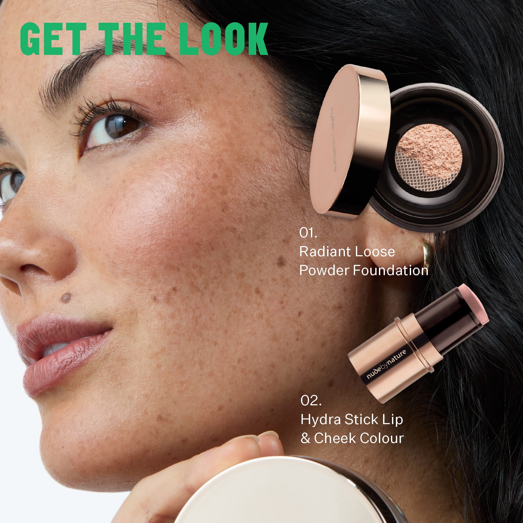 Nude by Nature Radiant Loose Powder Foundation, W6 Desert Beige