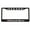 black/carbon/silver, variant on Pitbull Mom with Paw Prints(Dog Lovers) Style Heavy Duty Metal License Plate Frame Personalised/Car Accessories Car Tag Holder Cover (Chrome/Carbon/Light Pink)