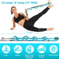 thumbnail image 3 of Bandas de yoga, bandas elásticas no elásticas para deportes, fisioterapia, pilates MFZFUKR CPB-DE-SSW508-1, 3 of 5