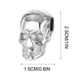 thumbnail image 5 of Tepsmf Necklaces For Women Fashion Trend Personality Skull Titanium Steel Necklace Retro Stainless Steel Pendant Gifts For Mom Gifts For Girlfriend, 5 of 5