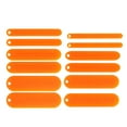 thumbnail image 2 of SHISUYAN Net Repair 12Set Orange Plastic Shuttle for Fish Net Making and Weaving, 2 of 9