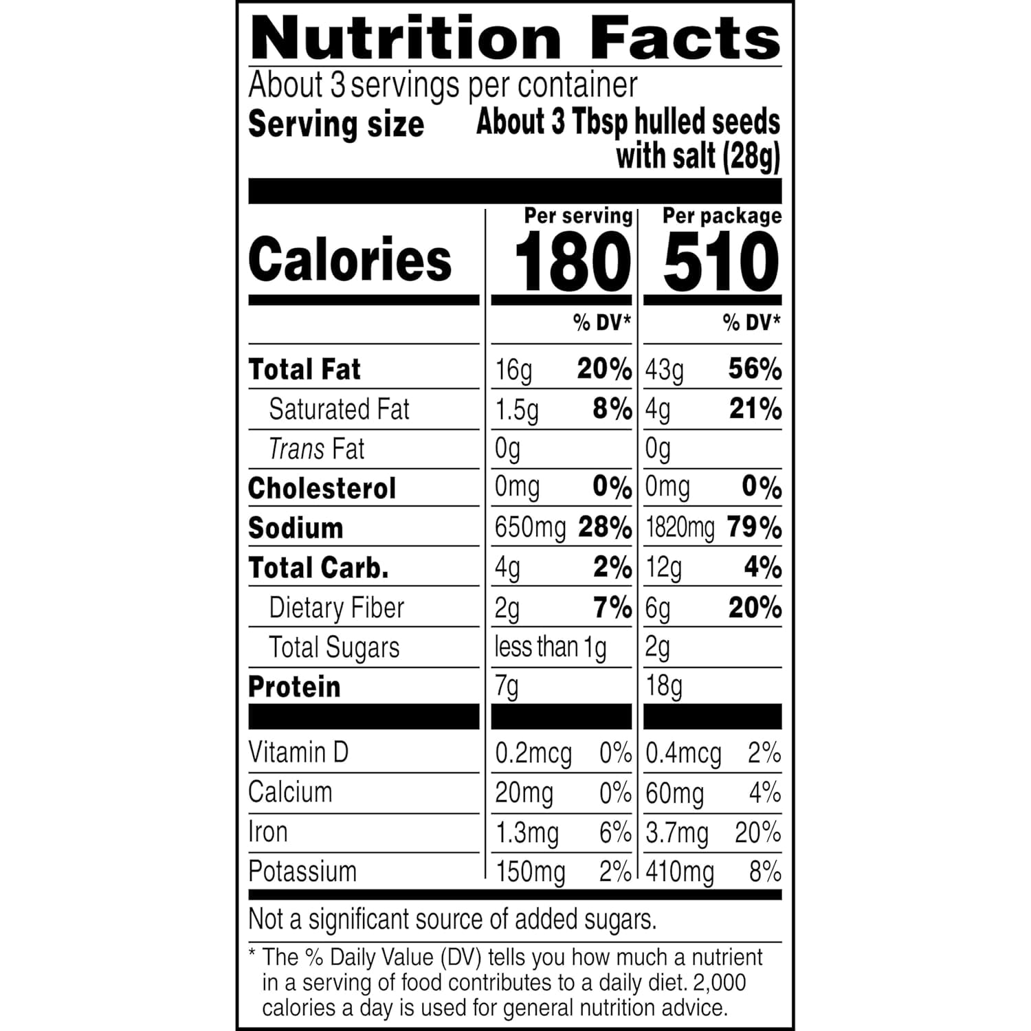Spitz Original Salted Sunflower Seeds, 6 oz (Pack of 9)