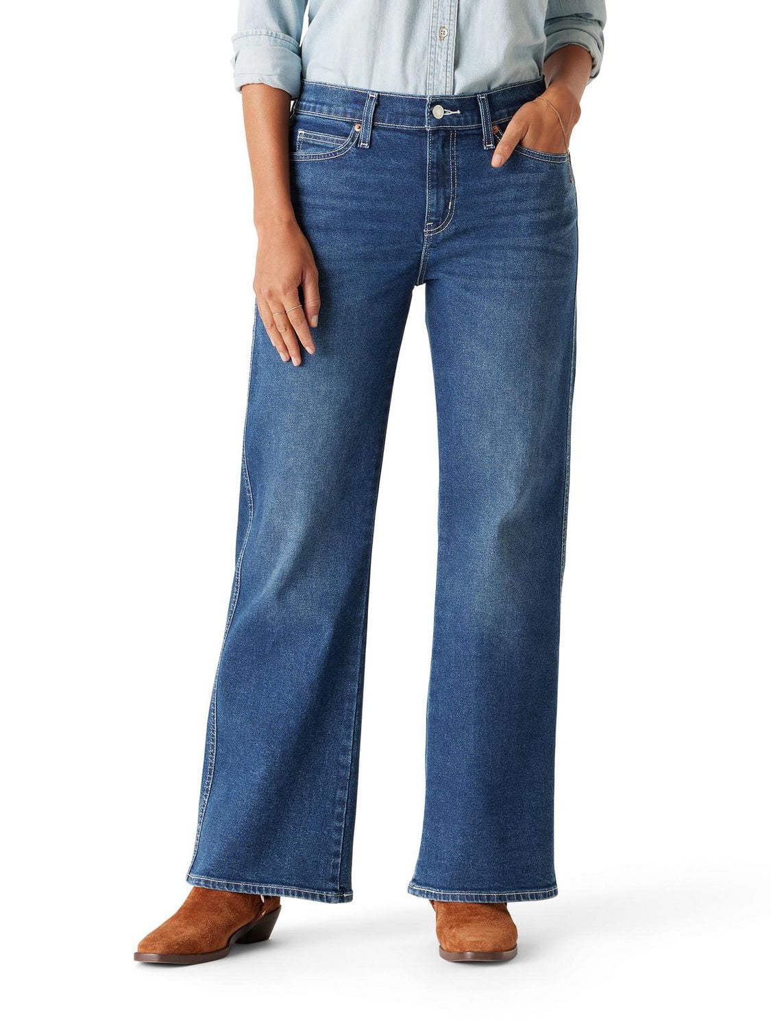 Levi Strauss Signature™ Women's  Vintage Relaxed Bootcut Jeans, Available sizes: 2 – 18