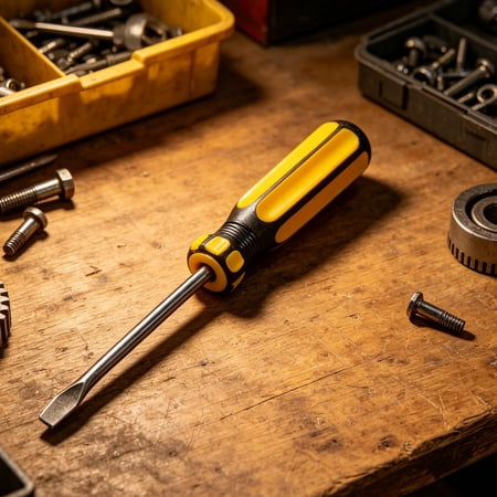 NUOKO Electrician s Screwdriver Phillips Tip Screwdriver Acetate Handle Stands up to Heavy-Duty Industrial Use Large screwdriver small screwdriver flat head screwdriver
