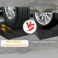 thumbnail image 2 of Heavy Duty Rubber Curb Ramp Set – 4.3" Rise, 55,000 lbs Capacity, Non-Slip Surface, Portable Threshold Ramp for Driveway, Garage, Trucks, Wheelchairs, Motorcycles – 2 Pack, Size: 50x30x10.5cm, 2 of 8