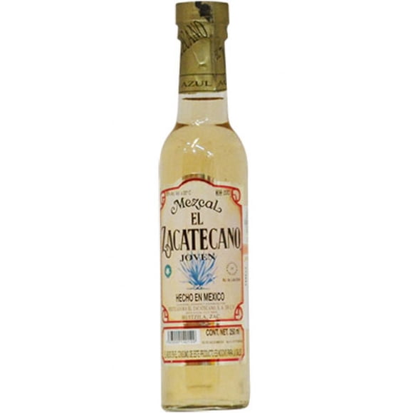 Destilado De Agave El Zacatecano Joven 250ml