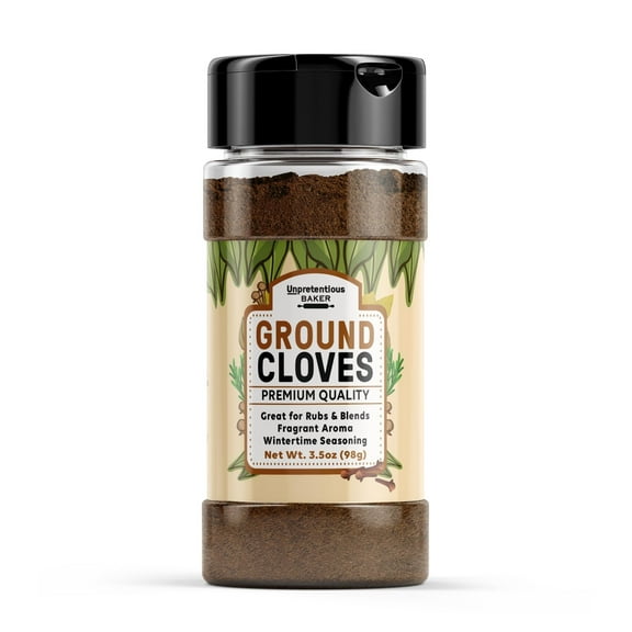 Unpretentious Ground Cloves 3.5 Ounce, Non-GMO Ingredient, Baked Goods