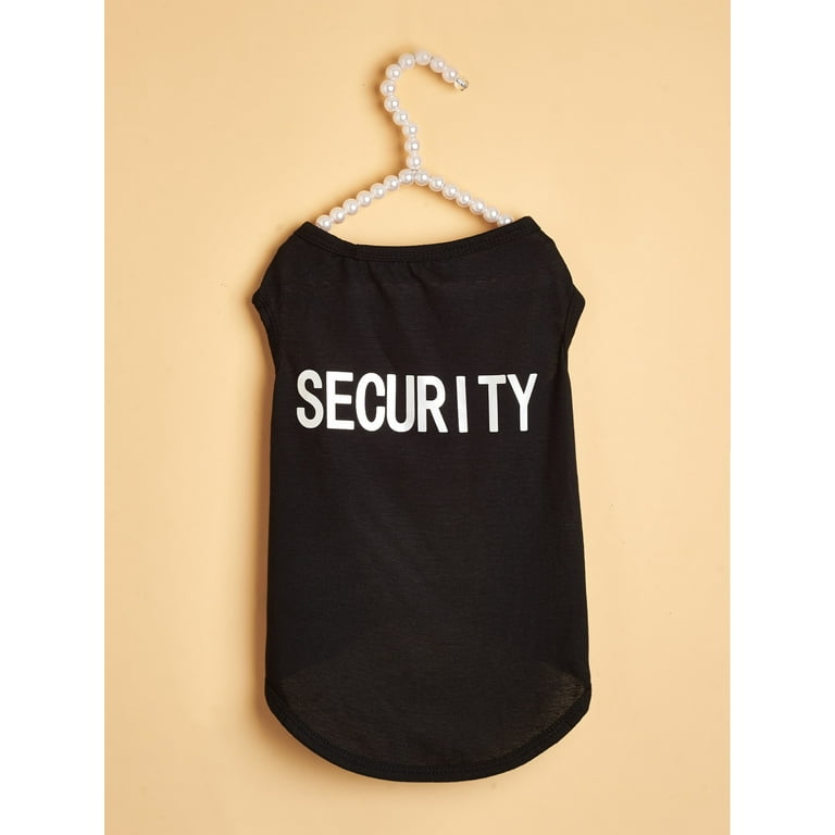 Security shop dog shirt