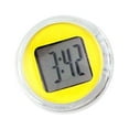 thumbnail image 1 of Motorcycle Clock Motorcycle Handlebar Clock Sticky Universal Motorbike on Watch for SUV Auto Yellow, 1 of 9