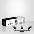 thumbnail image 4 of Xtricity - 3 Head Track Light, 19.69" Width, From the Valegro Collection, Black, 4 of 4