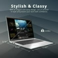 thumbnail image 6 of HP 14" EliteBook 845 G8 FHD Business Laptop, AMD Ryzen 5 PRO 5650U Processor, 16GB RAM, 256GB PCIe SSD, Backlit Keyboard, Fingerprint Reader, Win 10 Pro, Silver, 32GB Hotface USB Card, 6 of 7