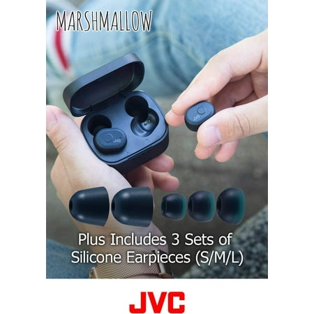 JVC - HA A10T True Wireless In-Ear Headphones - Black