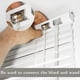 thumbnail image 3 of 4 Pieces Blind Wand Tilt Control Wand Tilter for 1 Inch Mini Blind Head Rail Blind Tilt Mechanism Replacement with D Shaped Gear Tilt Mechanism Hook Connection, 3 of 5