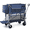 Blue, variant on 55" Heavy Duty Double-Layer Wagon with Brakes, 560lbs Capacity Double Decker Wagon, 650l Extra Large Collapsible Utility Cart, 7"X4" All-Terrain Wheels for Camping, Sports & Fishing, Purple