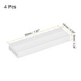 thumbnail image 2 of Uxcell Electronic Cooler Aluminium Heatsink 50x14x6mm for CPU Silver Tone 4 Pack, 2 of 5