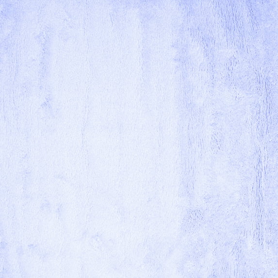 Ahgly Company Indoor Square Solid Blue Modern Area Rugs, 3' Square