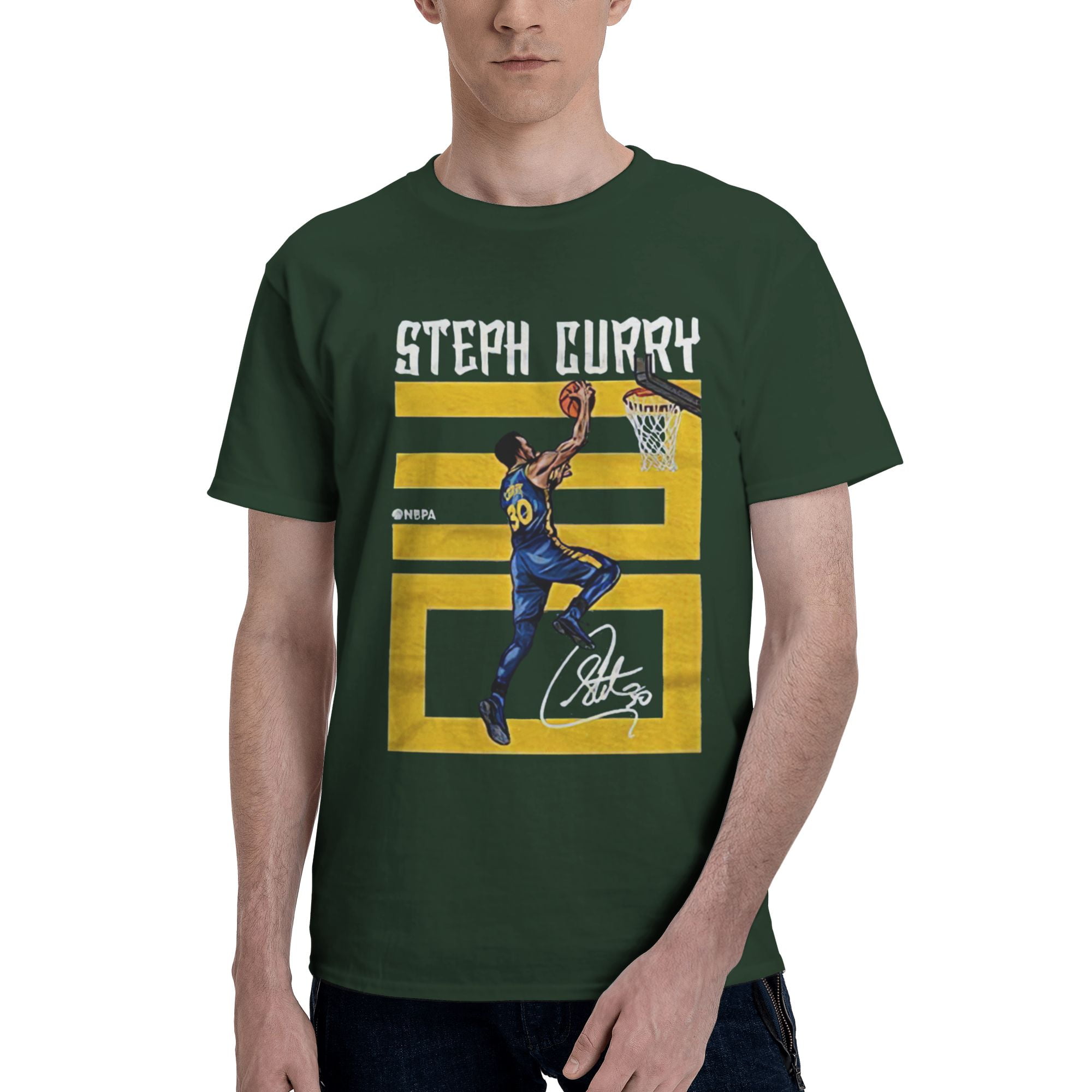 Steph Curry - Steph Curry Number T-shirt - Walmart.com