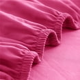 thumbnail image 4 of Ameha Fitted Sheet-1800 Premium Collection Microfiber Ultra-Soft Deep Pocket Full Pink, 4 of 9