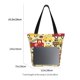 thumbnail image 3 of Fotbe Vehicles Bolsa de Playa con Estampado, Bolsa de Hombro, Bolsa de Mano Espaciosa, Bolsa de Viaje Ligera, Bolsa de Compras Versátil, 3 of 6