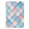 thumbnail image 7 of FORMRS 1-Subject Spiral Notebook 8" x 5" College Ruled 60 Refillable Sheet A5 Hard Cover, Beige Art Pattern, 7 of 7