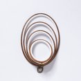 thumbnail image 2 of Anillo de bordado circular antiguo de madera ovalada elástica para punto de cruz, herramienta de bricolaje para hacer sueños a mano, 2 of 5