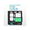 thumbnail image 7 of SAMA S40 Black ATX Mid Tower Case - High Airflow, 4x 120mm ARGB PWM Fans, Tempered Glass, Mesh Front, Type-C, Supports ATX/M-ATX/ITX & 4090 GPUs - Computer Case, 7 of 7