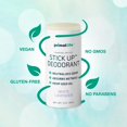 thumbnail image 4 of Desodorante natural Stick Up para mujeres y hombres con polvo de arcilla bentonita, arrurruz, magnesio y zinc, 85 g. Desodorante vegano para 3-4 meses, lavanda blanca - Primal Life Organics, 4 of 5