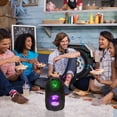thumbnail image 4 of DPTALR Karaoke Machine For Kids And AdultsPortable Bluetooth Karaoke Speake 1 Microphone AndSinging System With Led LightsBirthday Party Gift For Girls And Boy, 4 of 9