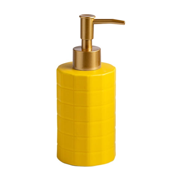 Ceramic Pumps Bottle For Shampoo Body Wash Hand Soap Dispenser Bathroom Organizers