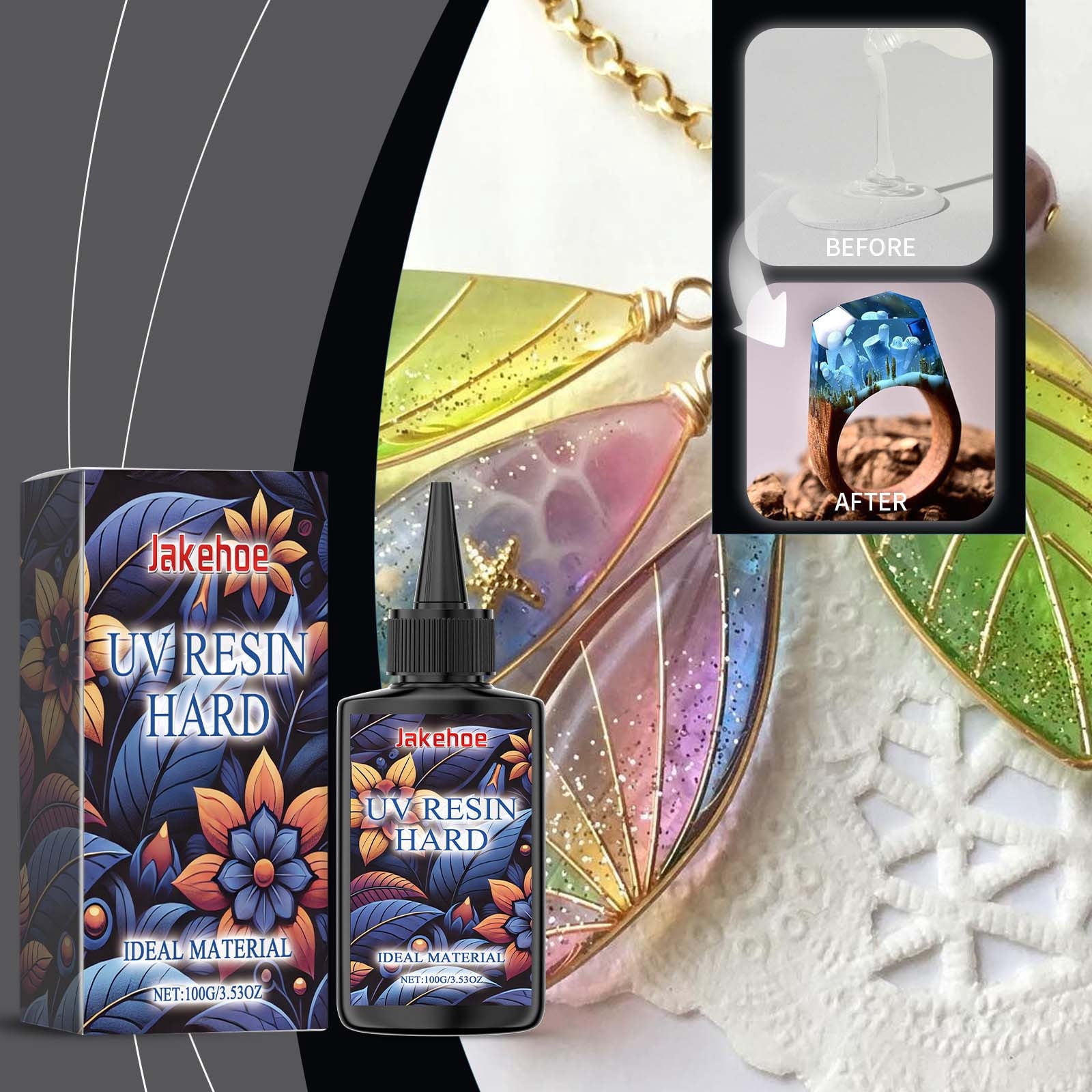 Cadorn High - Transparent UV Resin Glue – Perfect Bonding Solution with Clarity