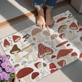 thumbnail image 4 of Red Mushroom Plant White Pattern Door Rugs,Washable Non Slip Door Mats Indoor,Decorative Door Mats,Entry Mat Indoor for Entrance,Bedroom,Kitchen,Bathroom,20"x32", 4 of 6