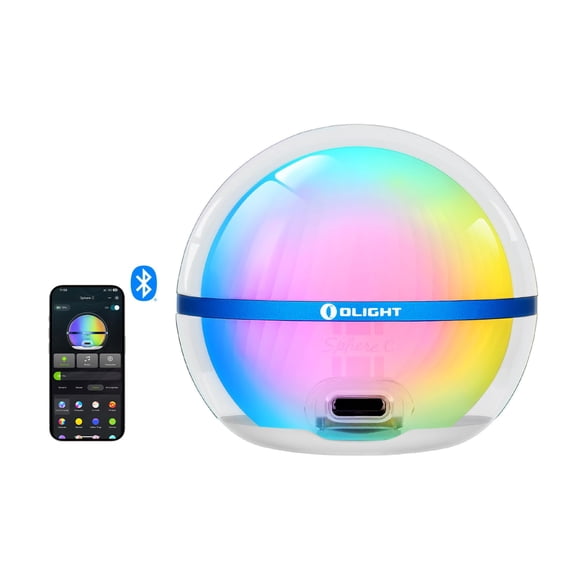 Luz nocturna OLIGHT Sphere C Smart RGB regulable 75 lúmenes