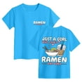 thumbnail image 3 of Gubotare Girls T Shirt Girls' Casual Short Sleeve T Shirts Kids' Loose Soft Tops Tees Blouses (Sky Blue,Size 9-10 Years), 3 of 6