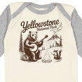 thumbnail image 4 of Inktastic Yellowstone National Park Boys Long Sleeve Baby Bodysuit, 4 of 5