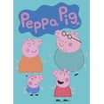 thumbnail image 2 of Girl's Peppa Pig Family Logo Graphic T-Shirt, 2 of 4