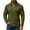 Army Green_S05^5827, variant on Fabrcox Mens Polo Shirts Long Sleeve 1/4 Zip Collared Color Patchwork T Shirts Fall Long Sleeve Casual Lightweight Trendy Polo Shirts,Blue L