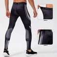 thumbnail image 3 of Mallas de correr para hombre, ropa deportiva de secado rápido, mallas deportivas de compresión para gimnasio, entrenamiento, trotar, 3 of 5