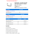 thumbnail image 2 of Multi Rib Belt - Compatible with 2003 - 2007 Honda Accord 2.4L 4-Cylinder 2004 2005 2006, 2 of 2
