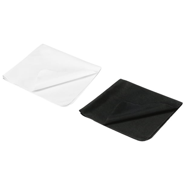Uxcell Guitar Cleaning Cloths 12 x 12 Inch Plush Polishing Cloths for