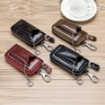 thumbnail image 5 of Men's leather creative key bag, multi-functional car remote control home lock key bag, 5 of 5