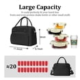thumbnail image 4 of MEXS Insulated Lunch Bag for Women Men Large Reusable Lunch Box Adult Leakproof Portable Cooler Tote Bags for Work Picnic, 4 of 8