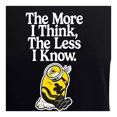 thumbnail image 3 of Playera de Minions para Dama, con Estampados de un Minion y Frase Negro Talla M, 3 of 4