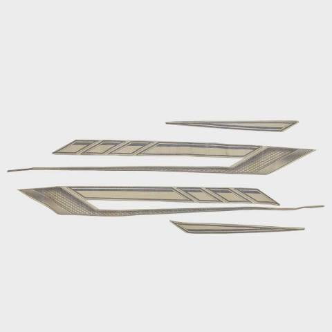Crestliner Boat Side Decal 2201440 | Vision (Set of 4)