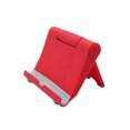 thumbnail image 1 of Phone Support Rack Convenient Foldable Adjustable Phone Desk Stand Holder for Desktop Bed Office-Red, 1 of 5