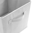 thumbnail image 3 of Set de 6 cubos de tela plegables Casafield, color blanco, 3 of 7