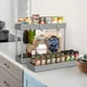 thumbnail image 4 of Carrito de almacenamiento Simple Houseware de 3 niveles, delgado y estrecho, gris, 4 of 9