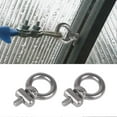 thumbnail image 2 of 2-8x Awning Rail Stoppers Stops Stainless Steel Awning Rail Stoppers Silver 6mm Stops Motorhome Campervan Caravan, 2 of 5