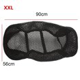 thumbnail image 2 of Flmtop Summer Motorcycle Scooter Electric Bicycle Breathable 3D Mesh Seat Cover Cushion, 2 of 7