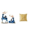 thumbnail image 1 of Estatua de ciervo esculpido,Escultura de ciervo de resina para sala de estar,Funda de almohada,Fundas de cojín para sofá cama,funda cuadrada,Funda de almohada decorativa,funda de cojín para, 1 of 8