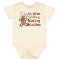 thumbnail image 3 of Inktastic Nonna and I Are Baking Buddies Boys or Girls Baby Bodysuit, 3 of 5